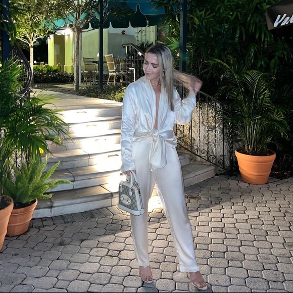 Pants - Silk jumpsuit